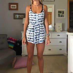 Blue romper